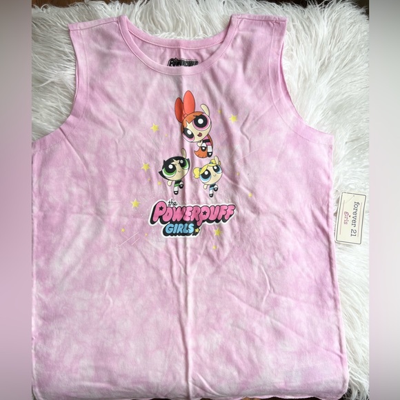 Forever 21 Shirts & Tops Powerpuff Girls Tie Dye Tank Poshmark